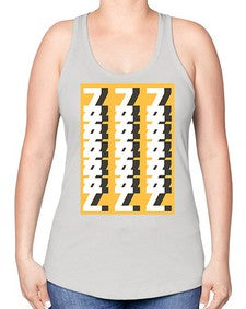 Abstract Shape 187# - art pop art -Racerback Tank