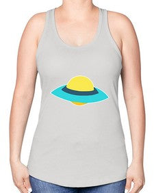 Alien 60# - ufo -Racerback Tank