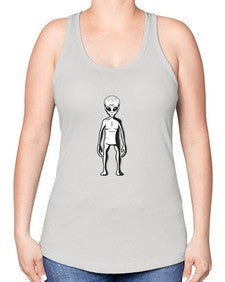 Alien 64# - ufo -Racerback Tank