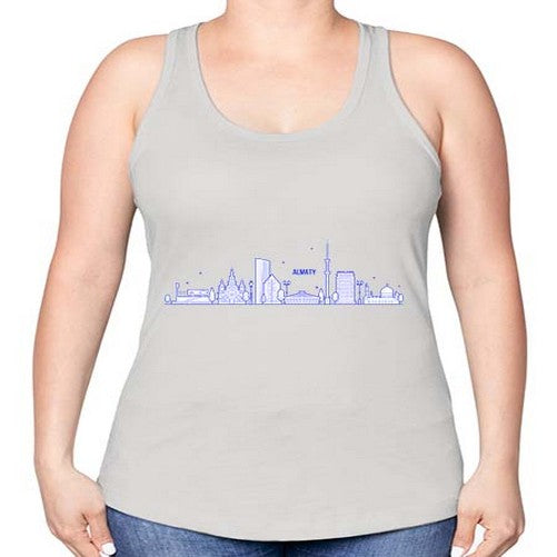 Almaty 309# - cities -Racerback Tank