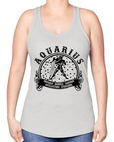 Aquarius 42# - aquarius -Racerback Tank