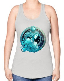 Aquarius 63# - aquarius -Racerback Tank