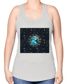 Aquarius Straight 66# - aquarius -Racerback Tank