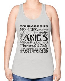Aries 564# - aries -Racerback Tank