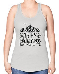 Aries princess 114# - aries -Racerback Tank