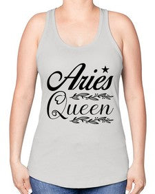 Aries queen 119# - aries -Racerback Tank