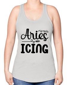 Ariesicing 106# - aries -Racerback Tank