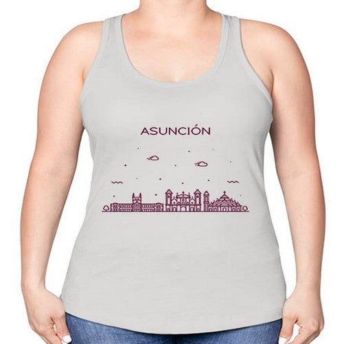 Asuncion 362# - cities -Racerback Tank