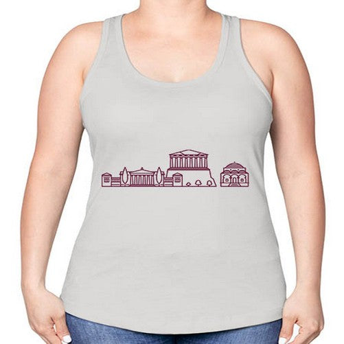 Athens 367# - cities -Racerback Tank