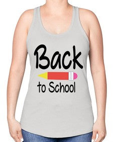 Back to School 5# - general school -Racerback Tank