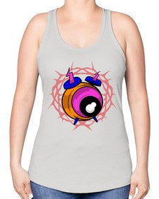 Bastard alarm 10# - cartoon general -Racerback Tank