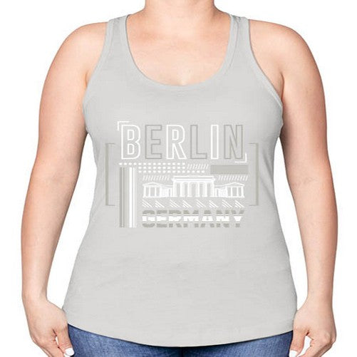 Berlin 446# - cities -Racerback Tank