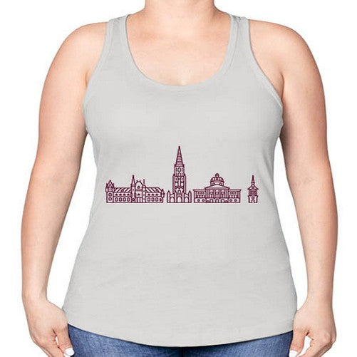 Bern 451# - cities -Racerback Tank