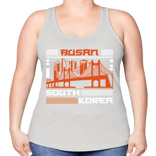 Busan 524# - cities -Racerback Tank