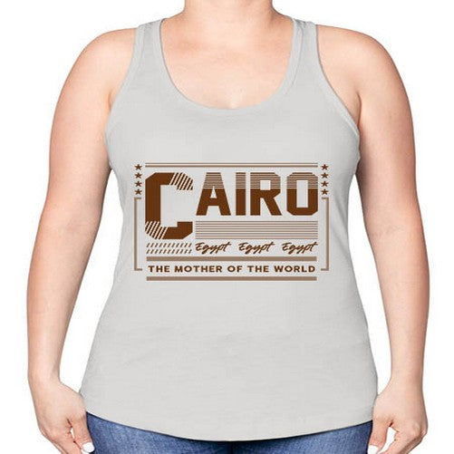 Cairo 528# - cities -Racerback Tank