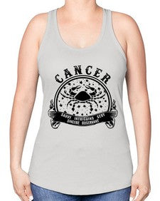 Cancer 13# - cancer -Racerback Tank
