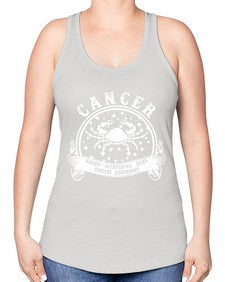 Cancer 14# - cancer -Racerback Tank