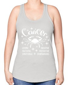 Cancer 150# - cancer -Racerback Tank