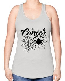 Cancer 151# - cancer -Racerback Tank