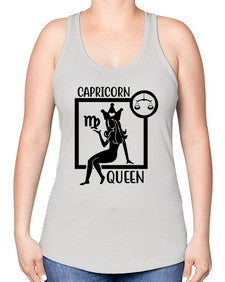Capricorn queen 194# - capricorn -Racerback Tank