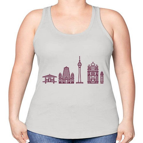 Colombo 598# - cities -Racerback Tank