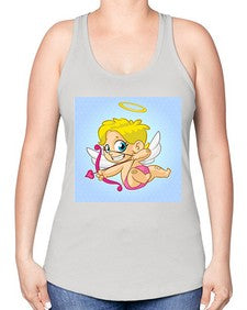 Cupid 79# - cartoon general -Racerback Tank