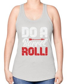 Do a barrel roll 4# - video games -Racerback Tank