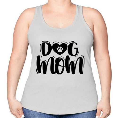 Dog Mom Style 26# - dogs -Racerback Tank