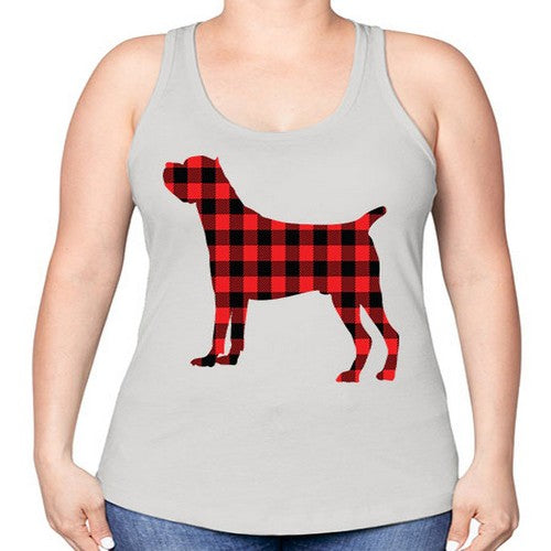 Dog Style 104# - dogs -Racerback Tank