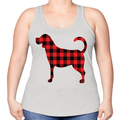 Dog Style 106# - dogs -Racerback Tank