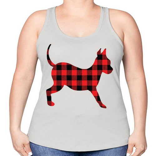 Dog Style 107# - dogs -Racerback Tank