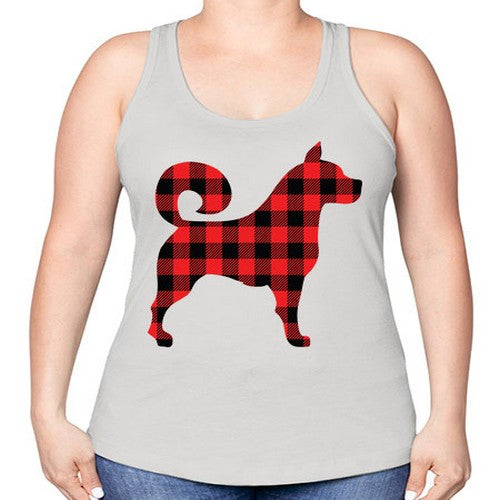Dog Style 109# - dogs -Racerback Tank