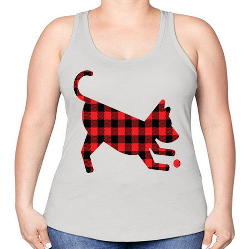Dog Style 114# - dogs -Racerback Tank