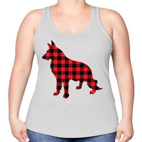 Dog Style 115# - dogs -Racerback Tank