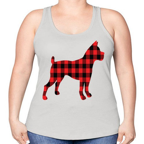 Dog Style 117# - dogs -Racerback Tank