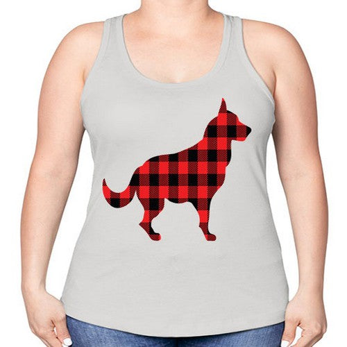 Dog Style 120# - dogs -Racerback Tank
