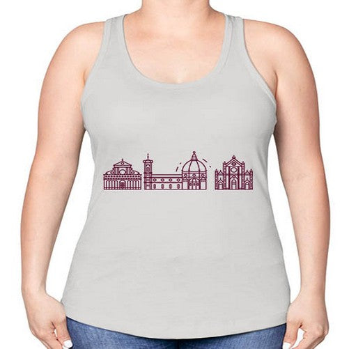 Florence 725# - cities -Racerback Tank