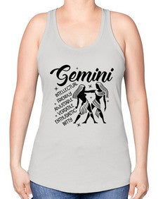 Gemini 223# - gemini -Racerback Tank