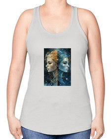 Gemini 56# - gemini -Racerback Tank