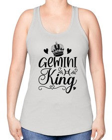 Gemini king 228# - gemini -Racerback Tank