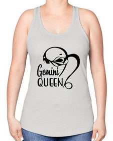 Gemini queen 231# - gemini -Racerback Tank