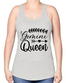 Gemini queen 232# - gemini -Racerback Tank