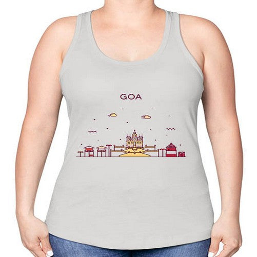Goa 777# - cities -Racerback Tank