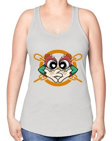 Good mantra 132# - cartoon general -Racerback Tank
