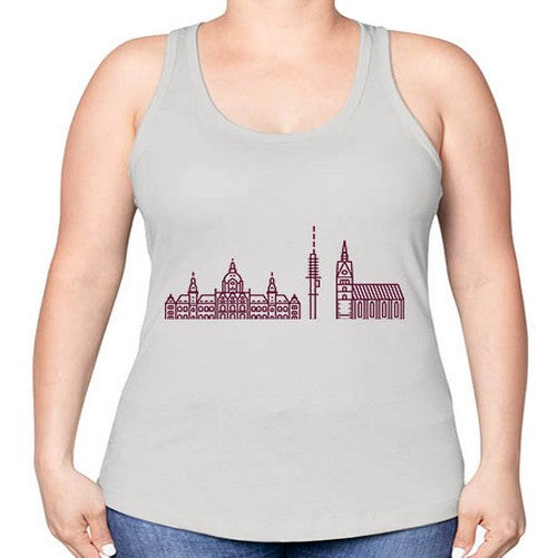 Hanover 817# - cities -Racerback Tank