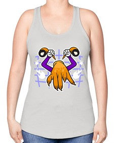 Haunted spy 137# - cartoon general -Racerback Tank