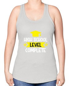 High School Level Complete 351# - twelfth grade -Racerback Tank