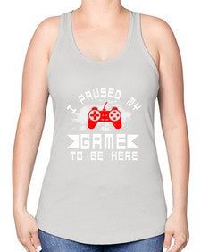 I paused my game to be here 54# - computer -Racerback Tank