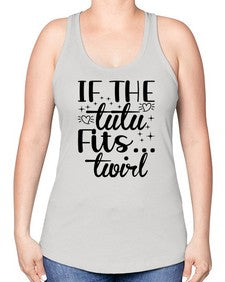 If the tutu fits 140# - ballet -Racerback Tank