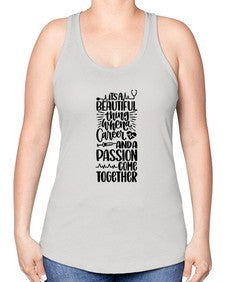 Its A Beautiful Style Style 1008# - nurse -Racerback Tank